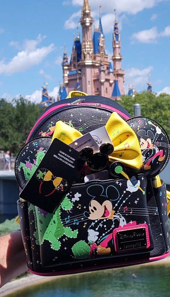 Mochila y orejas Loungefly Main Street Electrical Parade de los parques de Disney nuevas con etiquetas Foto 2 de 4