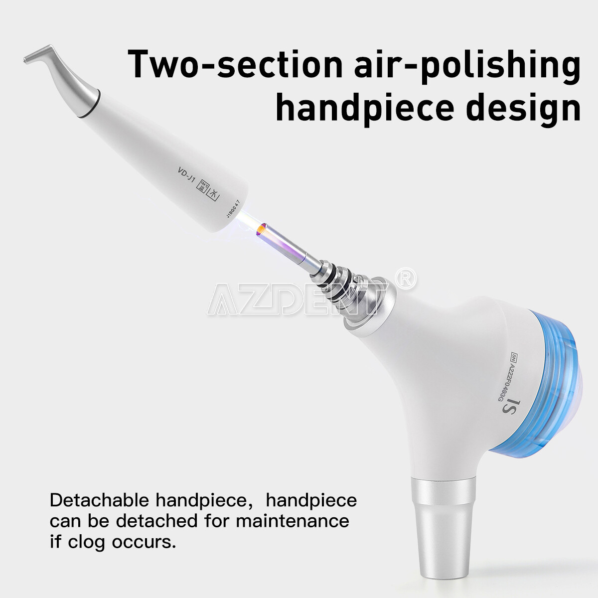 Dental Air Prophy Polisher Jet 4Hole Polishing fit Kavo Air Flow Handy ...