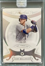 CODY BELLINGER SILVER PANINI FLAWLESS DIAMOND /20! Dodgers! Cubs!