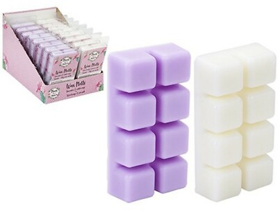 2 Packungen mit 8 Snap Blocks Wax Melts Holz Salbei & Meersalz / Lavendel & Salbei Duft