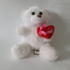 First  Main White Teddy Bear Plush Stuffed Animal You are a Sweetie Heart
