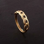 Cuban Chain Ring Love Ring 925 Sterling Silver Pinky Partywear Ring For Women