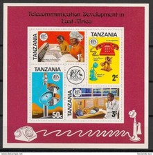 TIMBRE TANZANIE BLOC 1976 NEUF**