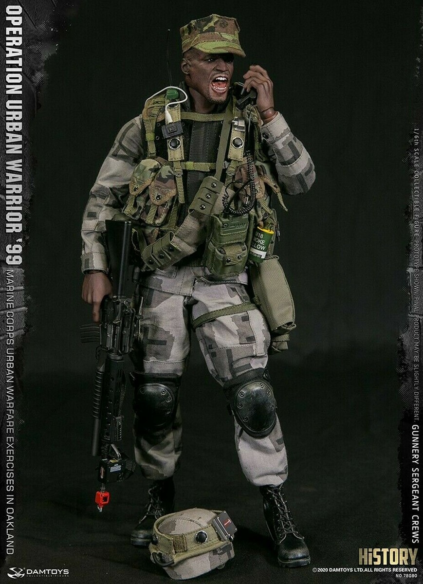 DAMTOYS 78080 1/6 フィギュア フランス 1/6 Dam Toys #78080 Operation Urban Warrior 99 Gunnery
