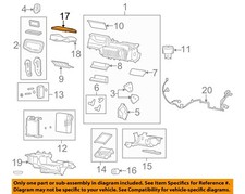 GM OEM 03-11 Cobalt Evaporator Heater Components-Filter 52493319