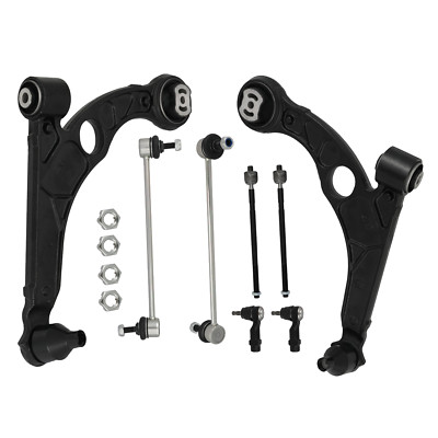 Karpal 8x Front Control Arm Ball joint Tie Rod Kit for 2013-2016 Dodge Dart