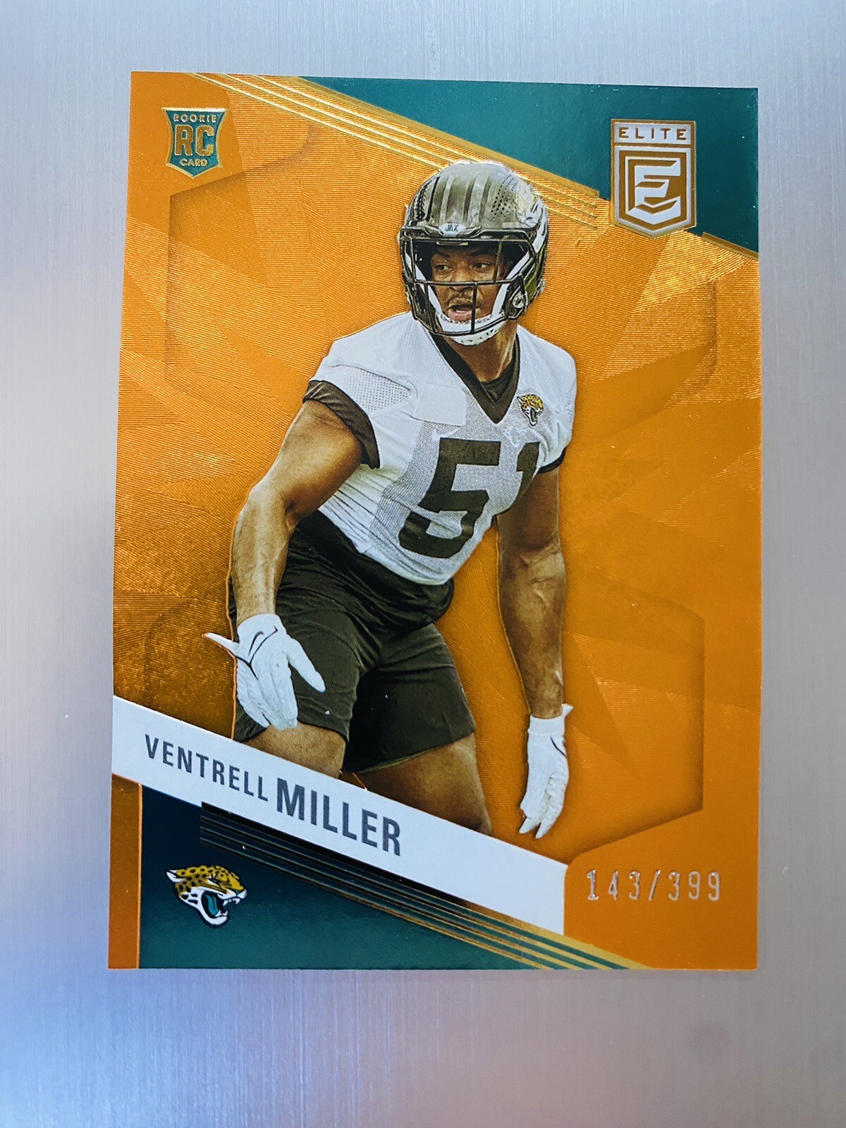 Ventrell Miller Panini Donruss Elite #194 Orange