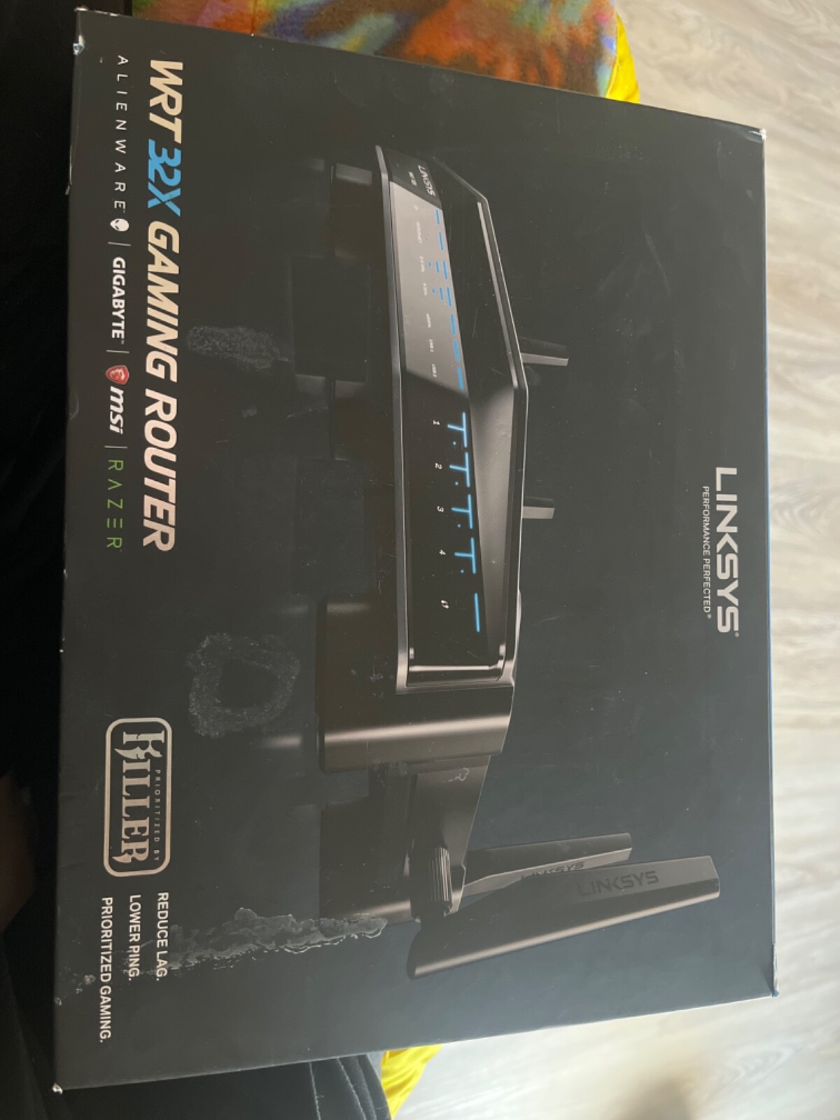 Linksys Alienware MSI Razer Gaming Router WRT 32X