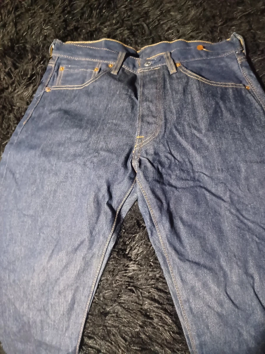 Levis 501 XX Jeans Mens 32x32 Dark Denim zipper Fly Straight Leg Cotton WL Levi