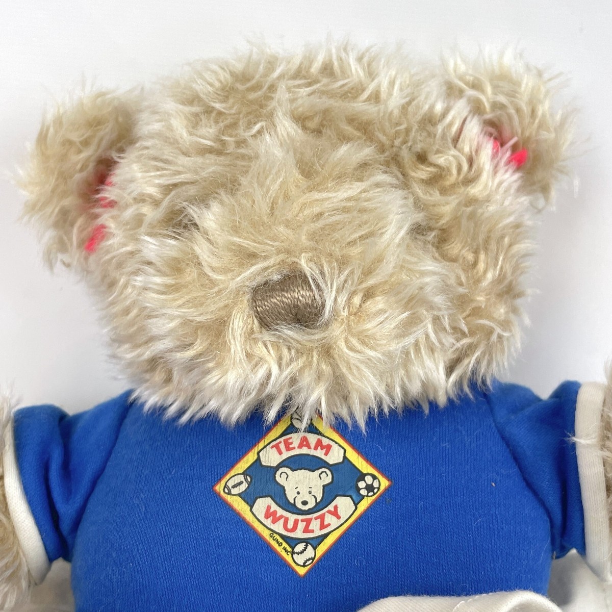Vintage 1993 GUND Team Wuzzy #10 Cheerleader Teddy Bear