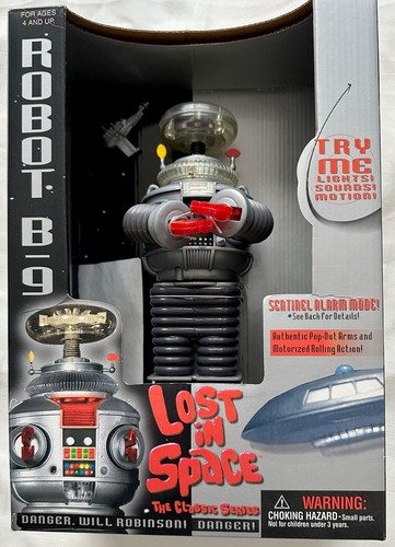 Robot B-9 Télécommandé Toy Island – Lost In Space, Série Classique 1998