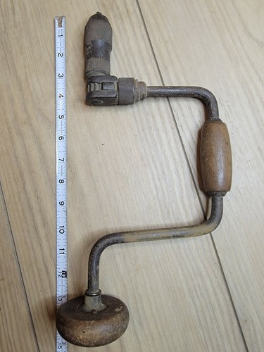 Vintage True Value Hand Brace Drill | eBay