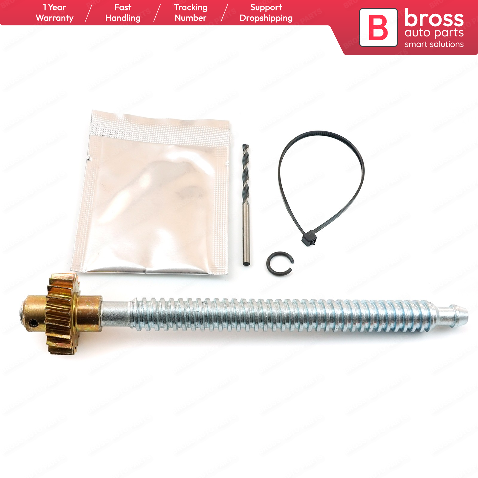 Seat Height Motor 5609510 Metal Gear 16 Cm Axis for Ford MONDEO  