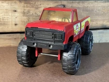 Vintage 1970s Tonka Red 4X4 Big Country High Boy Pick Up Monster Truck (11062)