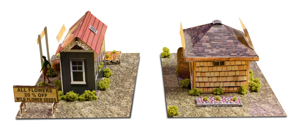 BK 4303 1:43 Scale "Garden Houses" Photo Real Scale Building Kit - Image 4 of 4