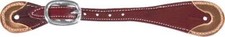 Martin Saddlery Latigo Leather Spur Strap With Rawhide Ends Null Null