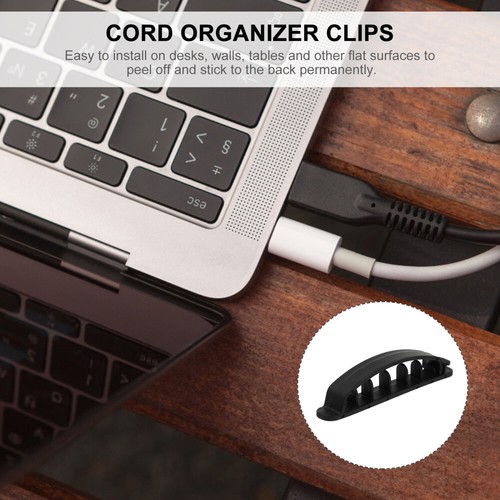12 PCS Multifunctional Cable Fixing Device Organiser Kit Wire Clips - Afbeelding 7 van 12