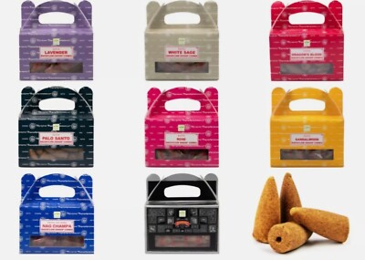 Backflow Satya Räucherkegel Nag Champa Superhit Dhoop Drachenblut Sandelholz