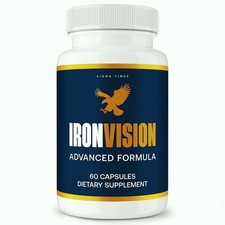 Iron Vision Eye Support Capsules, IronVision Advanced Eye Health - 60 Capsules 