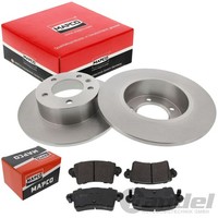 Mapco Bremsscheiben 305Mm + BelÄGe Hinten Passend FüR Nissan Interstar Opel Mova