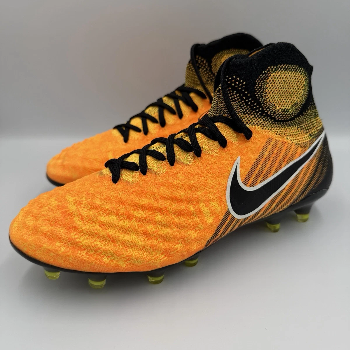 Nike Magista Obra 2 FG Soccer Cleat Laser Orange Black for Sale