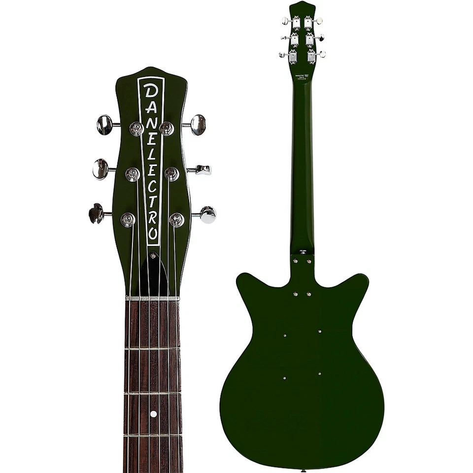 Danelectro Blackout '59 电吉他 绿色 Envy — 第 4/4 张图片