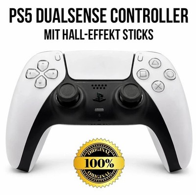 Playstation 5 DualSense Controller Hall Effekt Effect Sticks TMR / Neuwertig