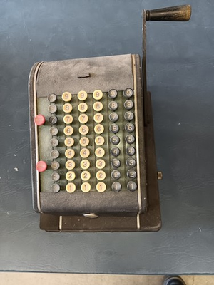 #ad #ad Antique Todd Protectograph Adding Machine $79.99