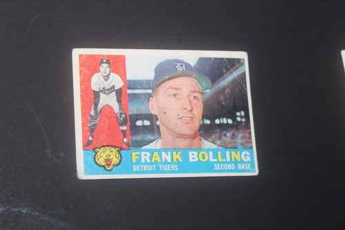 Frank Bolling #482 1960 Topps card