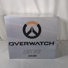 Blizzard Overwatch Loot Box Resin Coin Bank By Surreal Entertainment NIB
