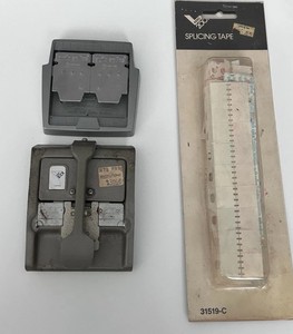Two Splice 8mm Film Splicer with Splicing Tape, Model 31519-C