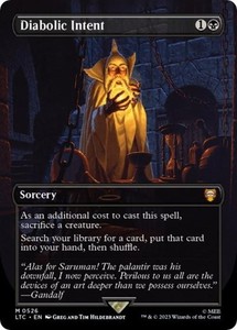 MTG Diabolic Intent FOIL 英語版 初版 MTG Diabolic Intent FOIL 英語