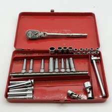 Snap-on Tf72 14 Flex Head Ratchet W Assorted Snap-on Sockets Cp1023367 Snap-on Tf72 14 Flex Head Ratchet W Assorted Snap-on Sockets Cp1023367