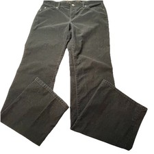 LOFT Women's Black Original Boot Cut Corduroy Pants Size 8