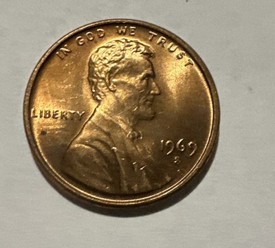 1969 S Proof Lincoln Memorial Cent Choice Penny 1c Coin Collectible