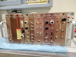 Tennelec TB-3 NIM BIN Chassis Crate with Power Supply LOADED WITH MODULES AS IS