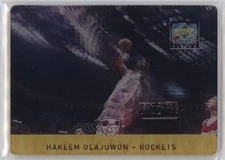 1997-98 Upper Deck Diamond Vision Dunk Vision Hakeem Olajuwon #D6 HOF 7sd