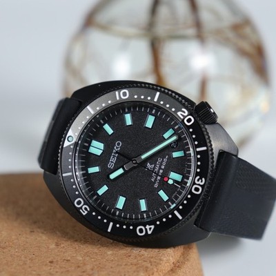 Seiko Prospex Black Series Night Turtle | Box & Papiere | 41mm | Ref. SPB335J1