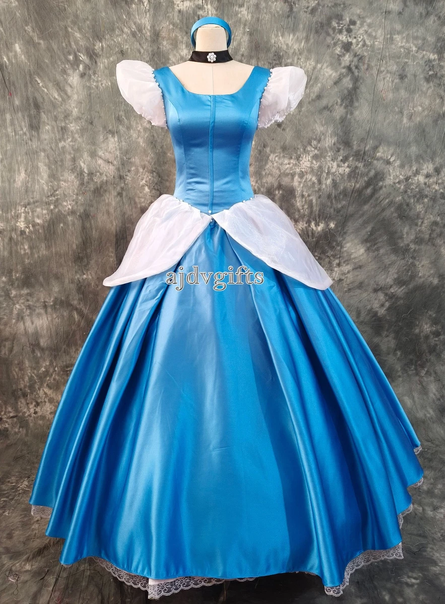 Princess Blue Dress Unisex Costumes for sale