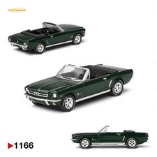 Mini-GT Ford Mustang Convertible Highland Green 1:64