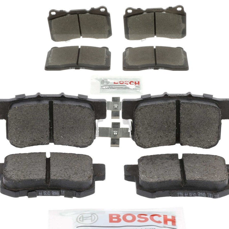 Bosch BE1049H BE536H Blue Ceramic Brake Pads Kit Front Rear