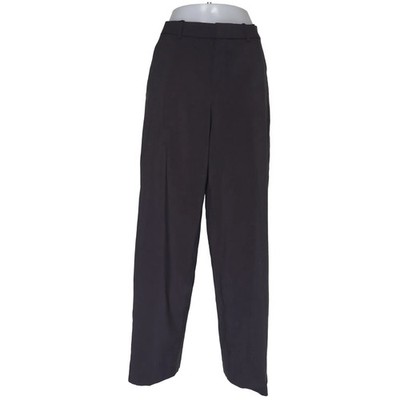 Uniqlo, Stoffhose, Größe: S, Schwarz, Polyester, Einfarbig, Damen #DUz