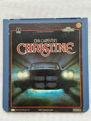 CHRISTINE JOHN CARPENTER 1983 HORROR CED VIDEODISC -STEPHEN KING