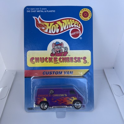 VTG NIP Hot Wheels Chuck E Cheese Promo  Custom Van Purple Limited Edition 1996