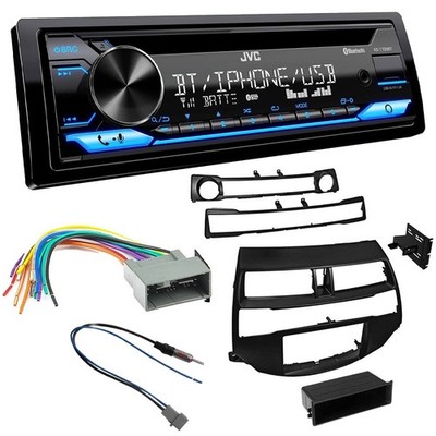 JVC CD Player AM/FM Radio Bluetooth Car Stereo & kit for 2008-2012 Honda Accord