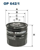 ÖLfilter Filtron OP 642 1 FÜR Renault MotorÖLfilter SchmierÖLfilter