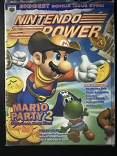 COMO NUEVO Revista Nintendo Power Nuevo Precintado #128 Enero Super Mario Party 2 3 cgc