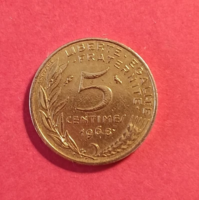5 cts semeuse 1968 - Photo 1/2