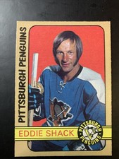 1972-73 EDDIE SHACK O-PEE-CHEE  HOCKEY CARD #274