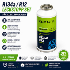 ClimaPro Klimaanlage 3in1 R134a R12 Ersatzgas...